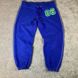 Vintage PINK Victorias Secret Capri Sweatpants 2006